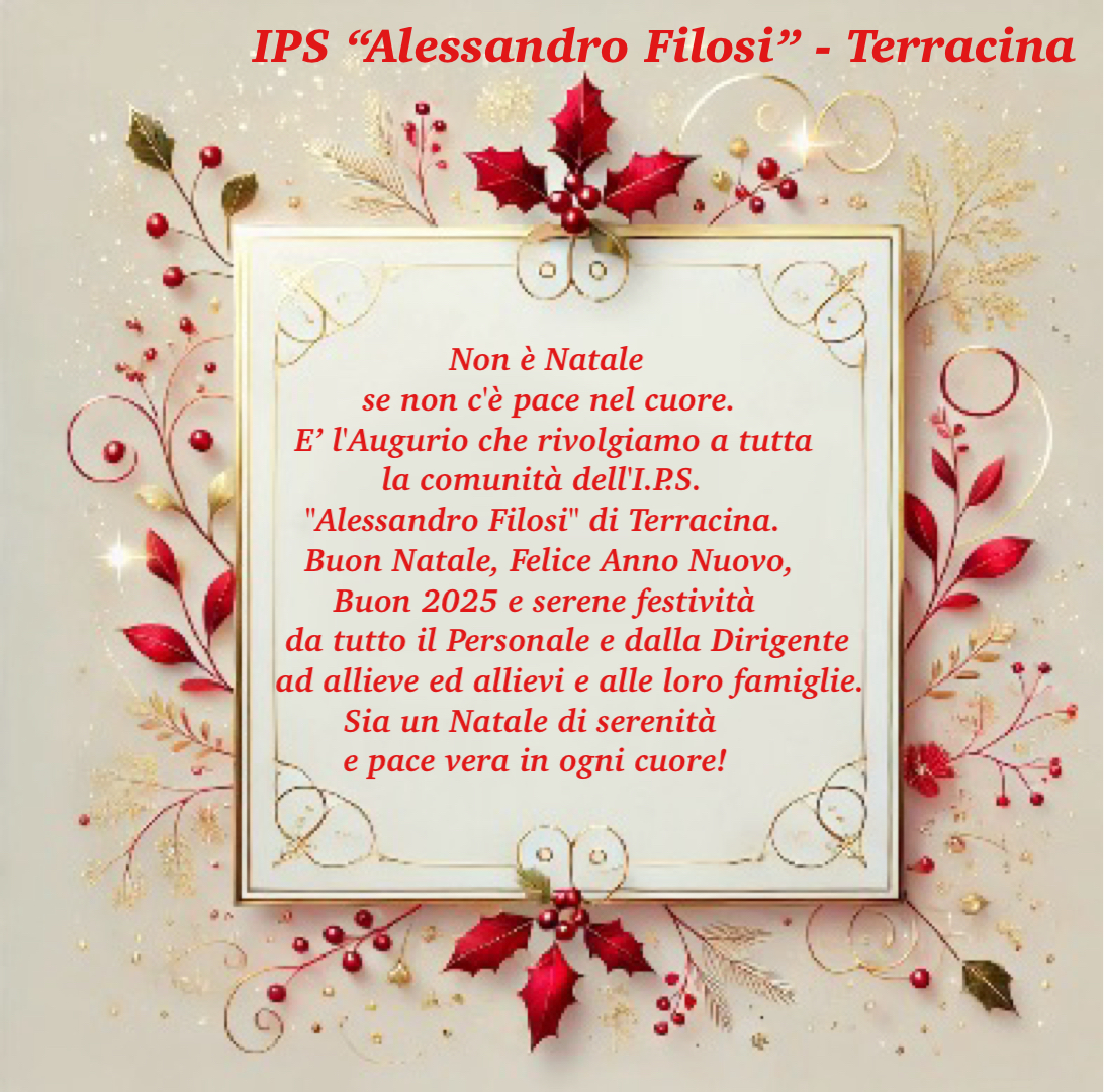 Buone Feste dal Filosi!